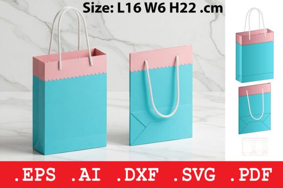 3D SVG Gift Bag: A Scallop Edge Objects Review