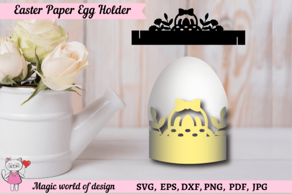 Easter 3D SVG: A Seller's Review of This Paper Egg Holder
