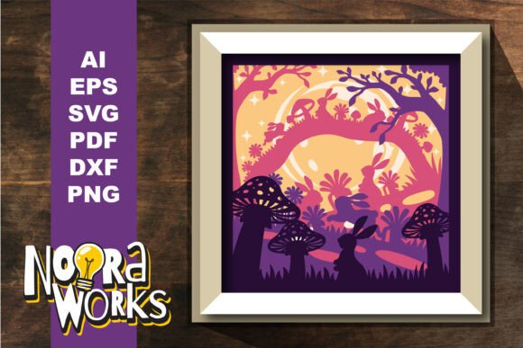 Easter 3D SVG: Magical Forest Bunny Review