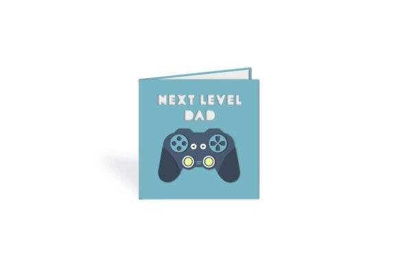 Game Next Level Father’s Day 3D SVG