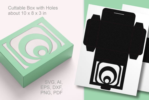 Mid Century Window Box: 3D SVG for Life Events
