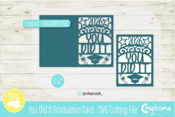 Review: 2026 Grad 3D SVG for Greeting Cards