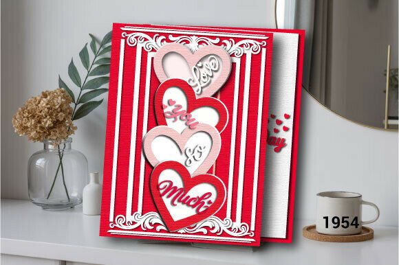Review: Love You so Much 3D SVG for Valentine S Day