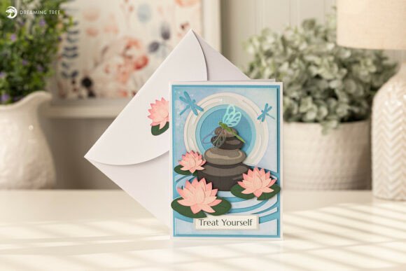 Spa Day Escape Card SVG: A 3D SVG for Mother S Day