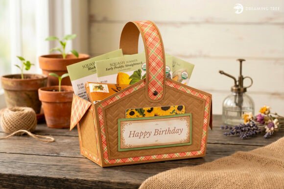 Spring Surprise Basket SVG: A 3D SVG Review